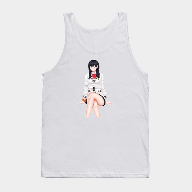 Rikka SSSS Gridman Tank Top by Antonydraws